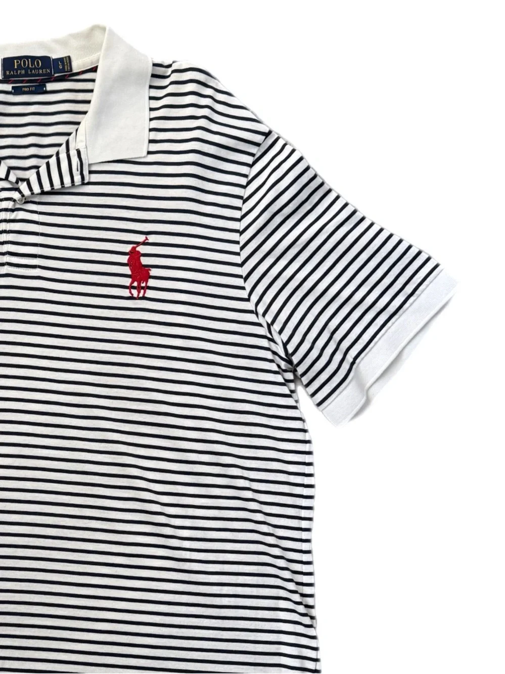 Ralph Lauren collared striped